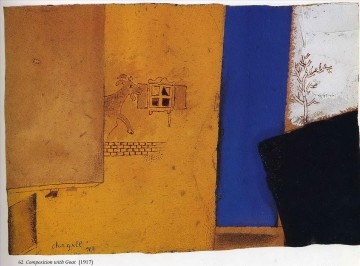 skizze komposition ii skizze komposition ii Ölbilder verkaufen - Komposition mit Ziegenzeitgenosse Marc Chagall